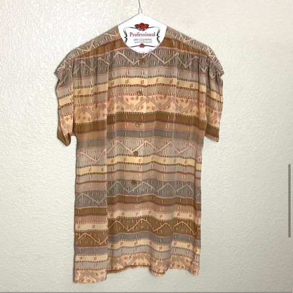 Givenchy 1960’s Boutique Vintage Silk 3 Piece Pant Set - Picture 5 of 16